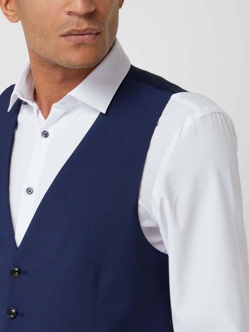 Weste mit Woll-Anteil Modell 'Ves' in royalblau