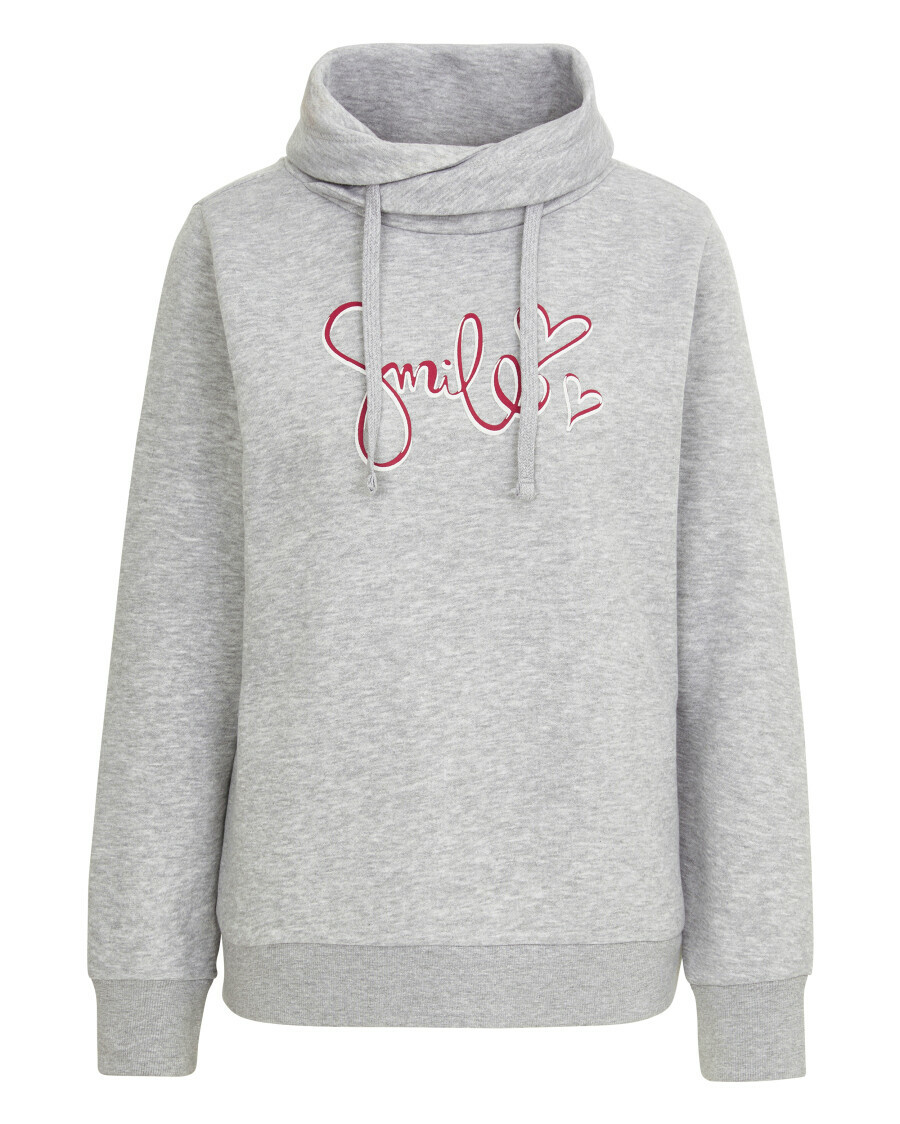 Sweatshirt mit Schalkragen