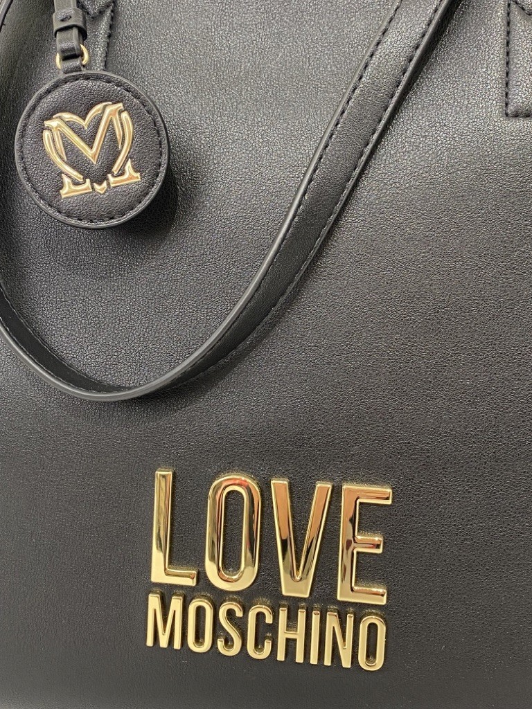 MOSCHINO Handtaschen schwarz Klassische Tasche JC4100PP0CLJ000A Farbe