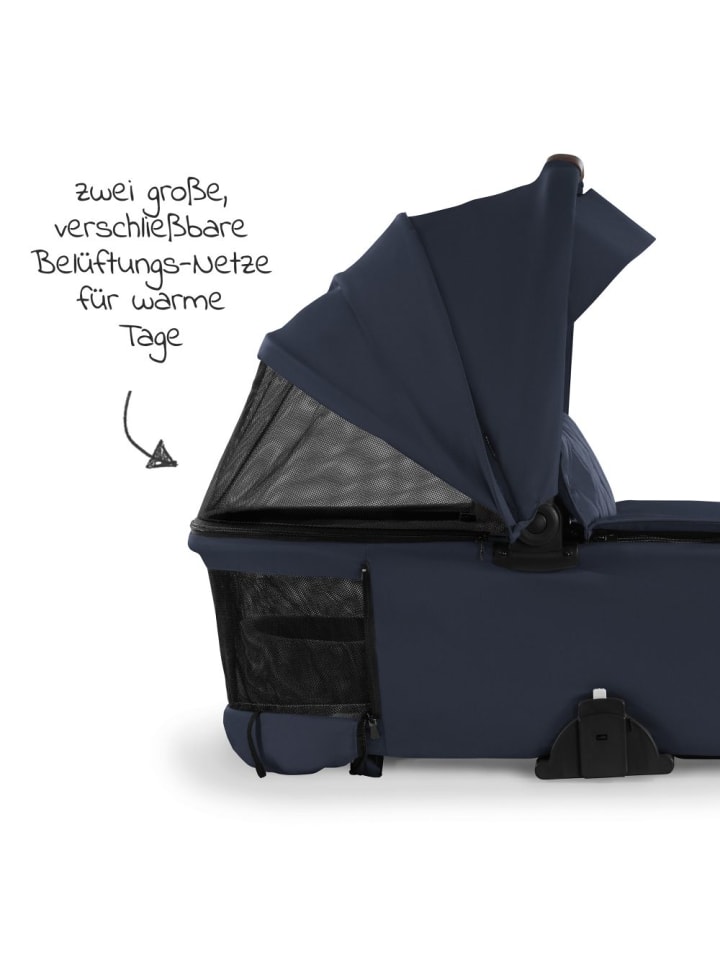 Hauck Kombi-Kinderwagen Walk N Care Set inkl. Babywanne, in schwarz,blau günstig kaufen onesize