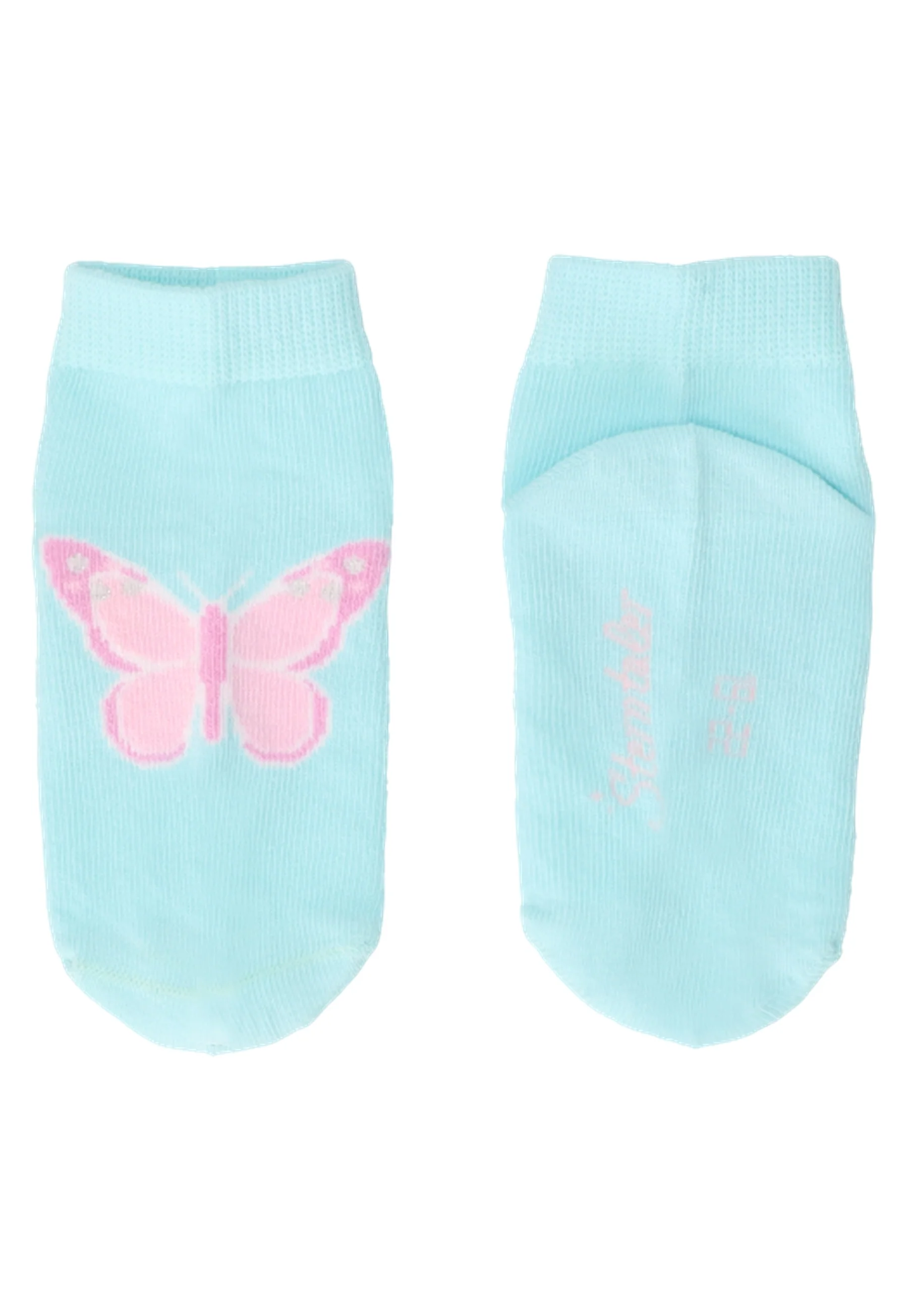 Socken im 3er Pack mit Motiv Herz in versch. Farben