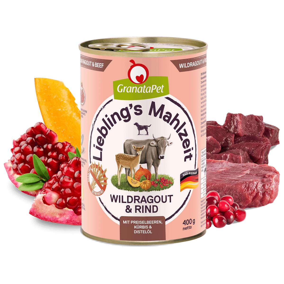 GranataPet Liebling's Mahlzeit Wildragout und Rind bei ZooRoyal