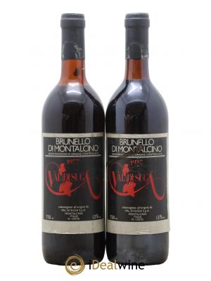Brunello di Montalcino DOCG Val di Suga 1977 - Lot de 2 Bouteilles