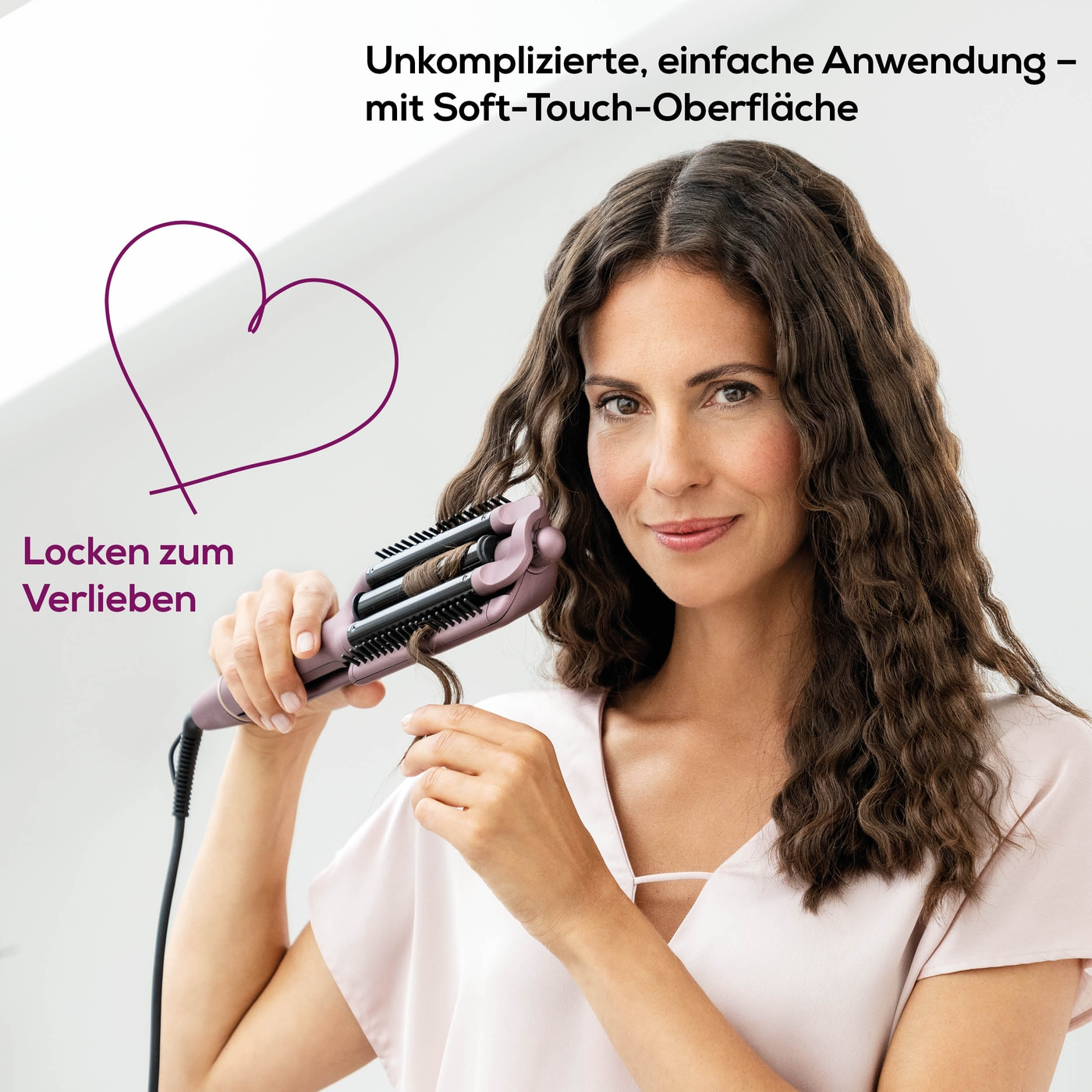 Beurer Welleneisen HT 65-Vier verschiedene Looks mit nur einem Gerät