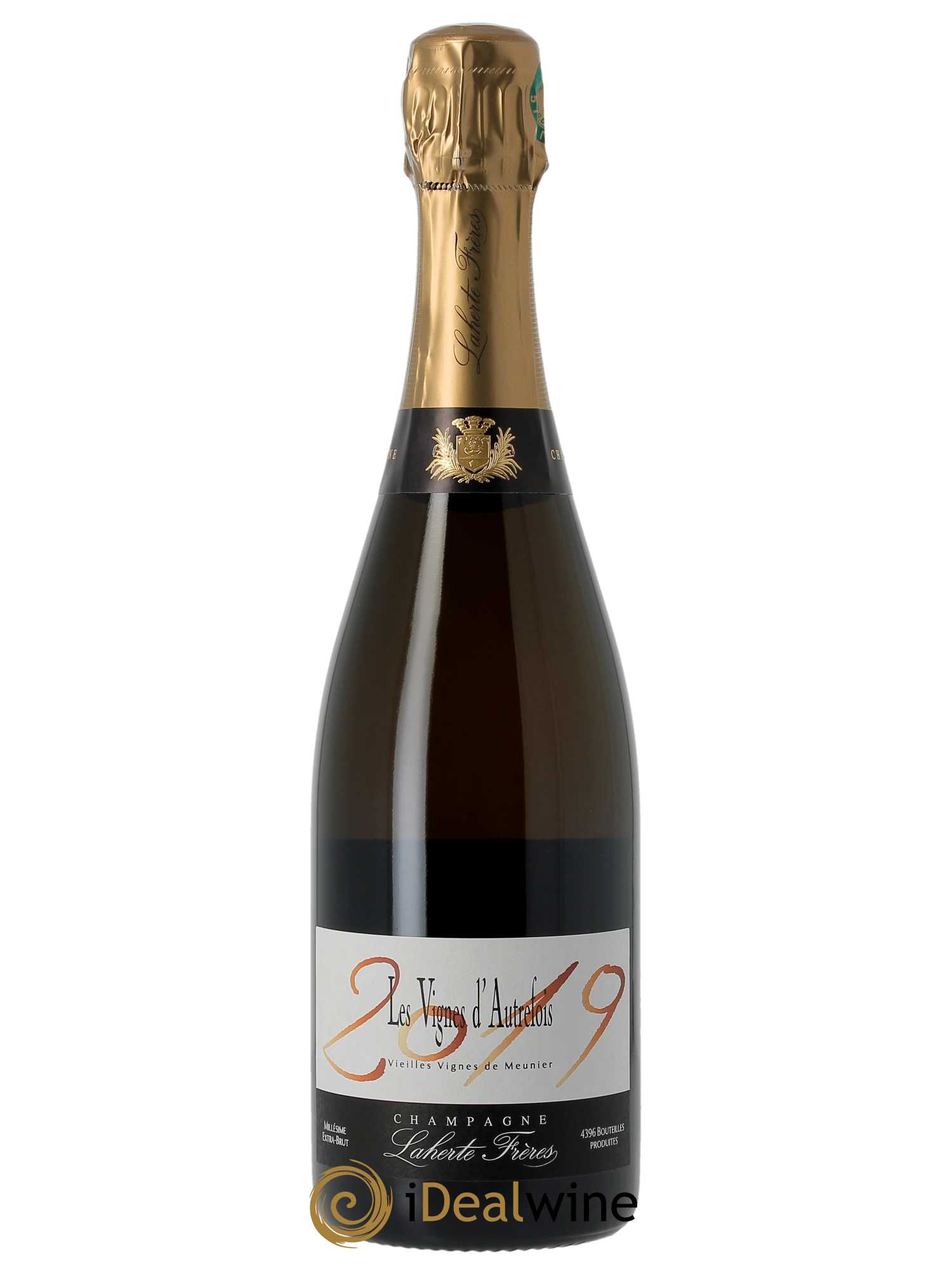 Les Vignes d'Autrefois Extra brut Laherte Frères  2019 - Lot de 1 Bouteille