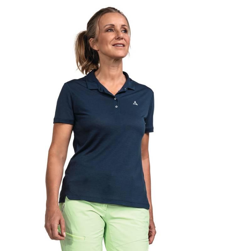 Schöffel Polo Shirt Vilan L Poloshirt Damen