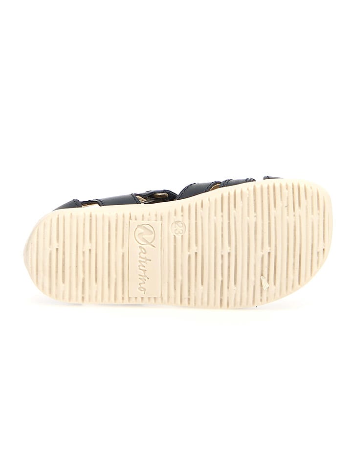 Naturino Leder-Halbsandalen in Dunkelblau günstig kaufen