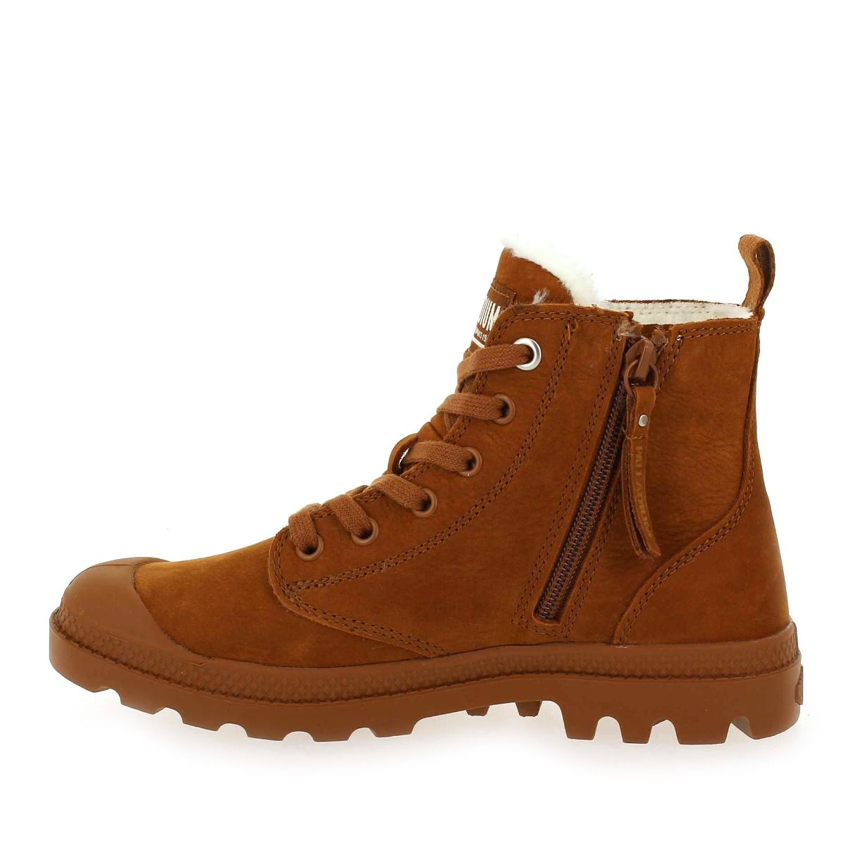 Palladium  PAMPA HI ZIP WL - brique
