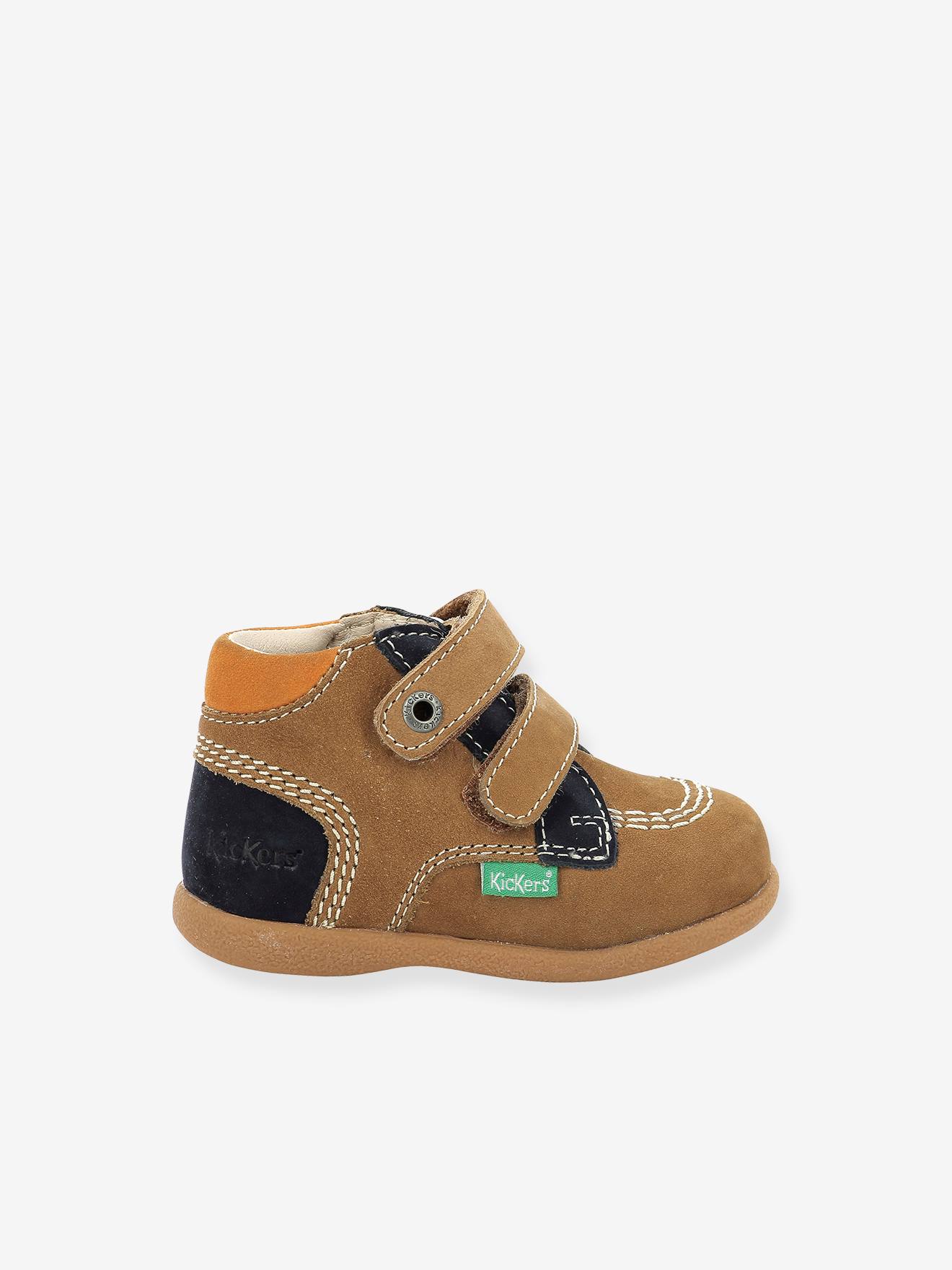 Bottillons bébé Babyscratch KICKERS® 1ers pas caramel