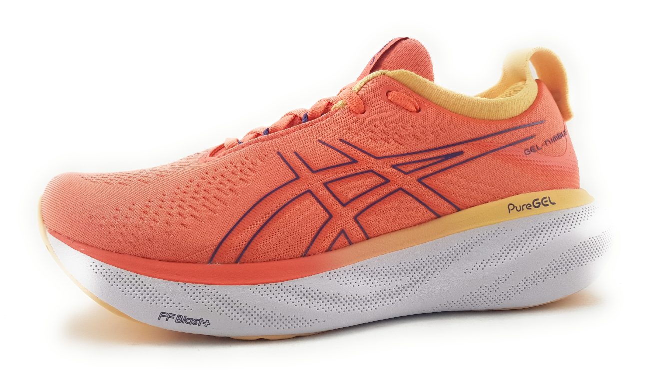 Asics Gel Nimbus 25 1012B356-700 Orange 700 papaya/ dusty purple
