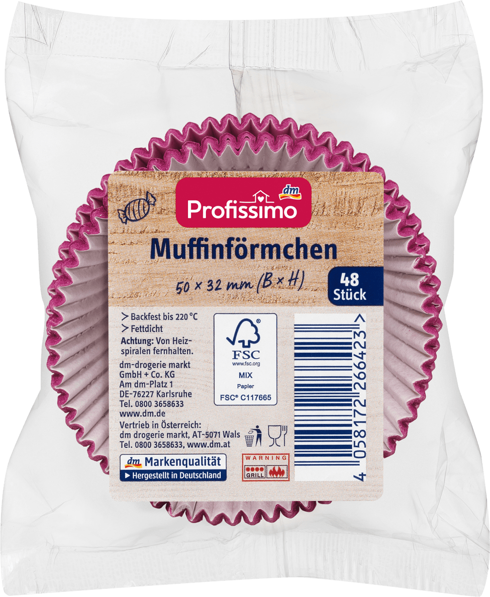 Muffinförmchen, 48 St