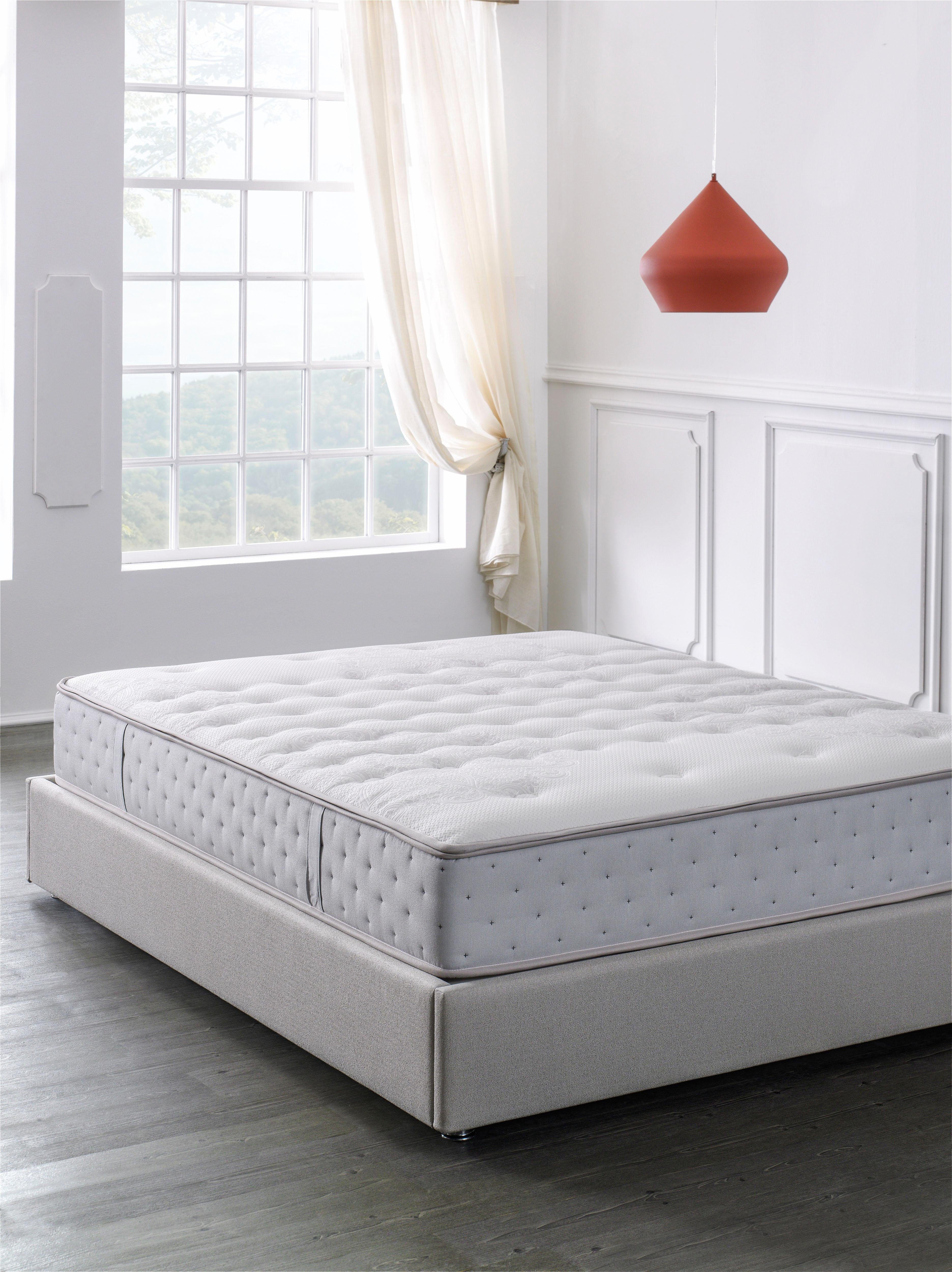 Taschenfederkernmatratze Siena Premium, Yatas Bedding, 27 cm hoch, Matratze mit integriertem Visco-Topper, 90x200 cm und weitere Größen
