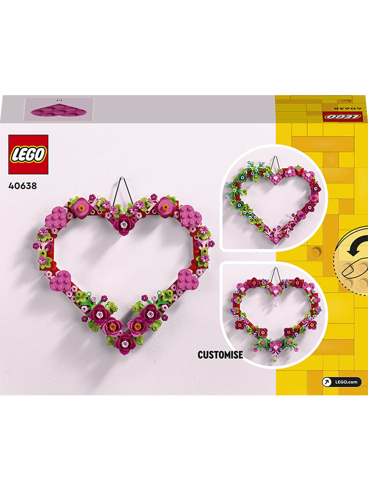 LEGO LEGO® Icons: Herz-Deko - ab 9 Jahren günstig kaufen onesize