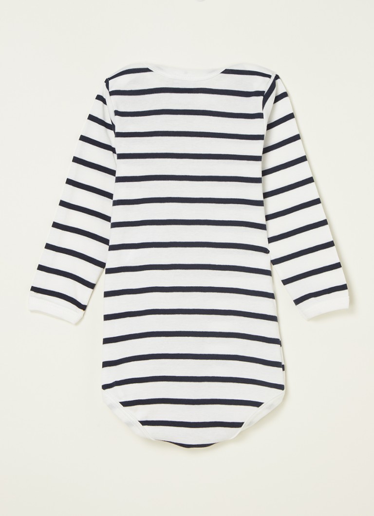 Petit Bateau – Kombinezony z nadrukiem, 3 sztuki