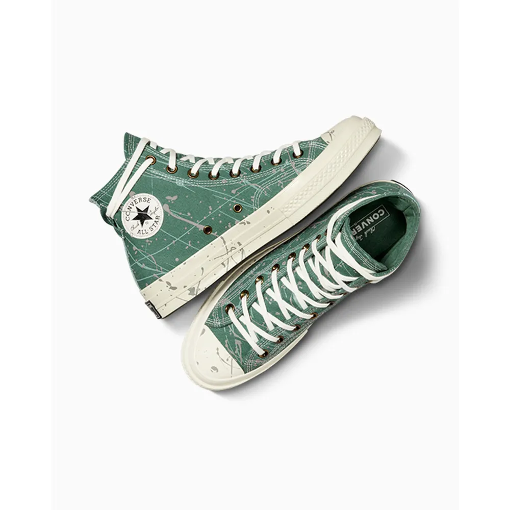 Converse Chuck 70 Paint Splatter A06540C / grün