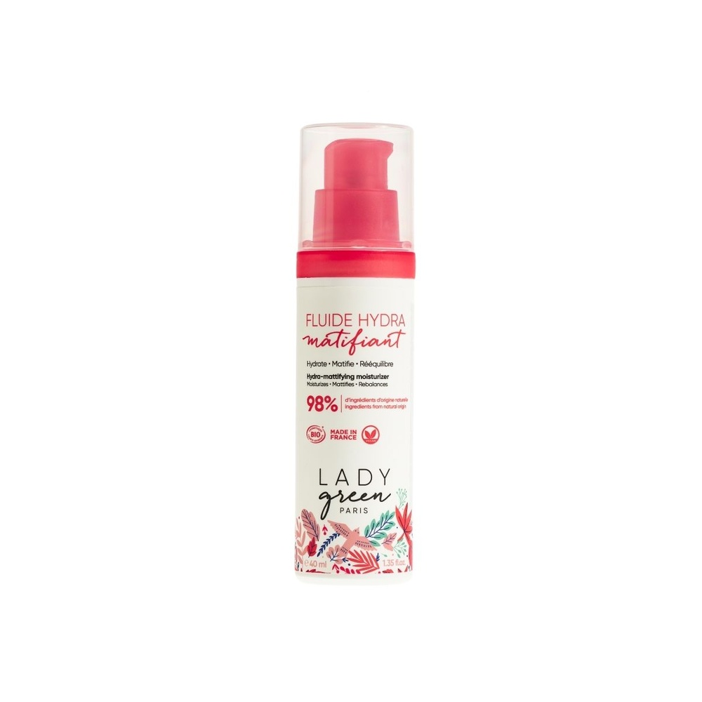 Lady Green Fluide hydra matifiant Soin de jour