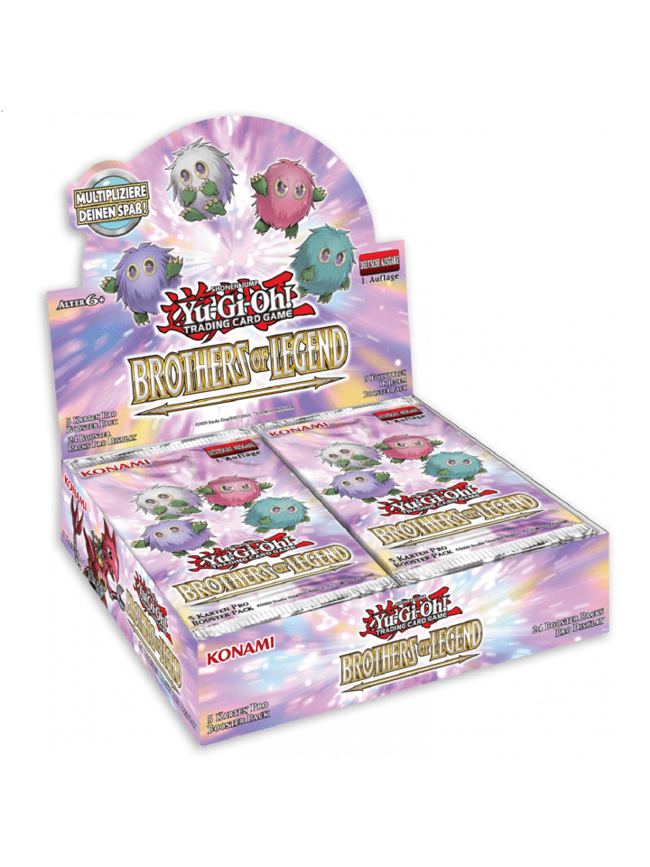 Yu-Gi-Oh! Brothers of Legend 24 Booster Display 1. Edition Deutsch günstig kaufen onesize