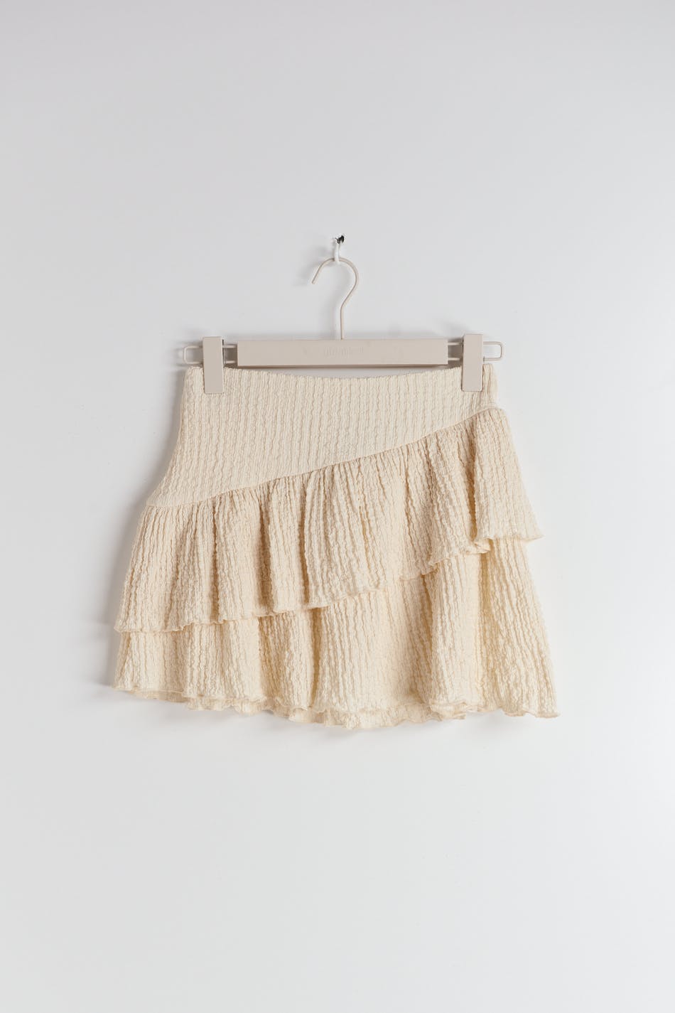 Structured mini skirt