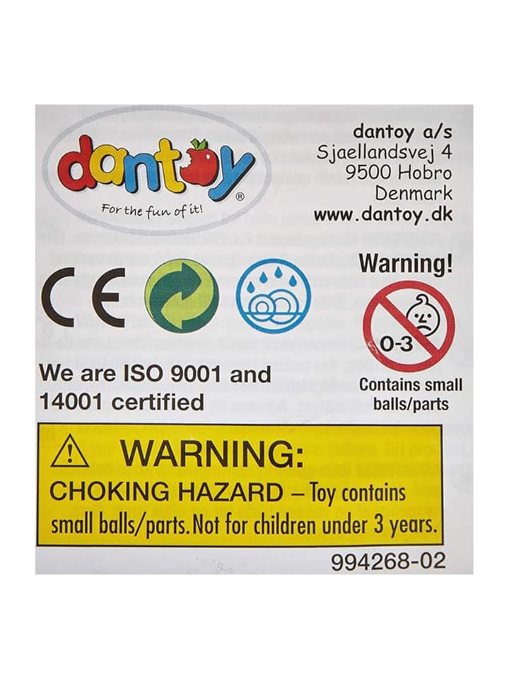 dantoy Kinder-Küchenset Geschirrset 57tlg. in Mehrfarbig günstig kaufen onesize