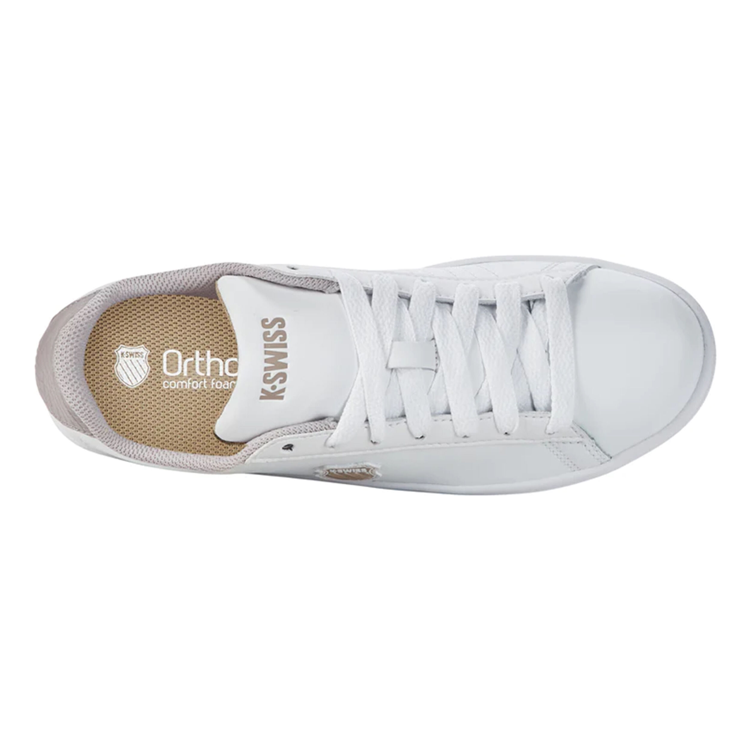Court Shield Sneaker Damen - Weiß, Beige