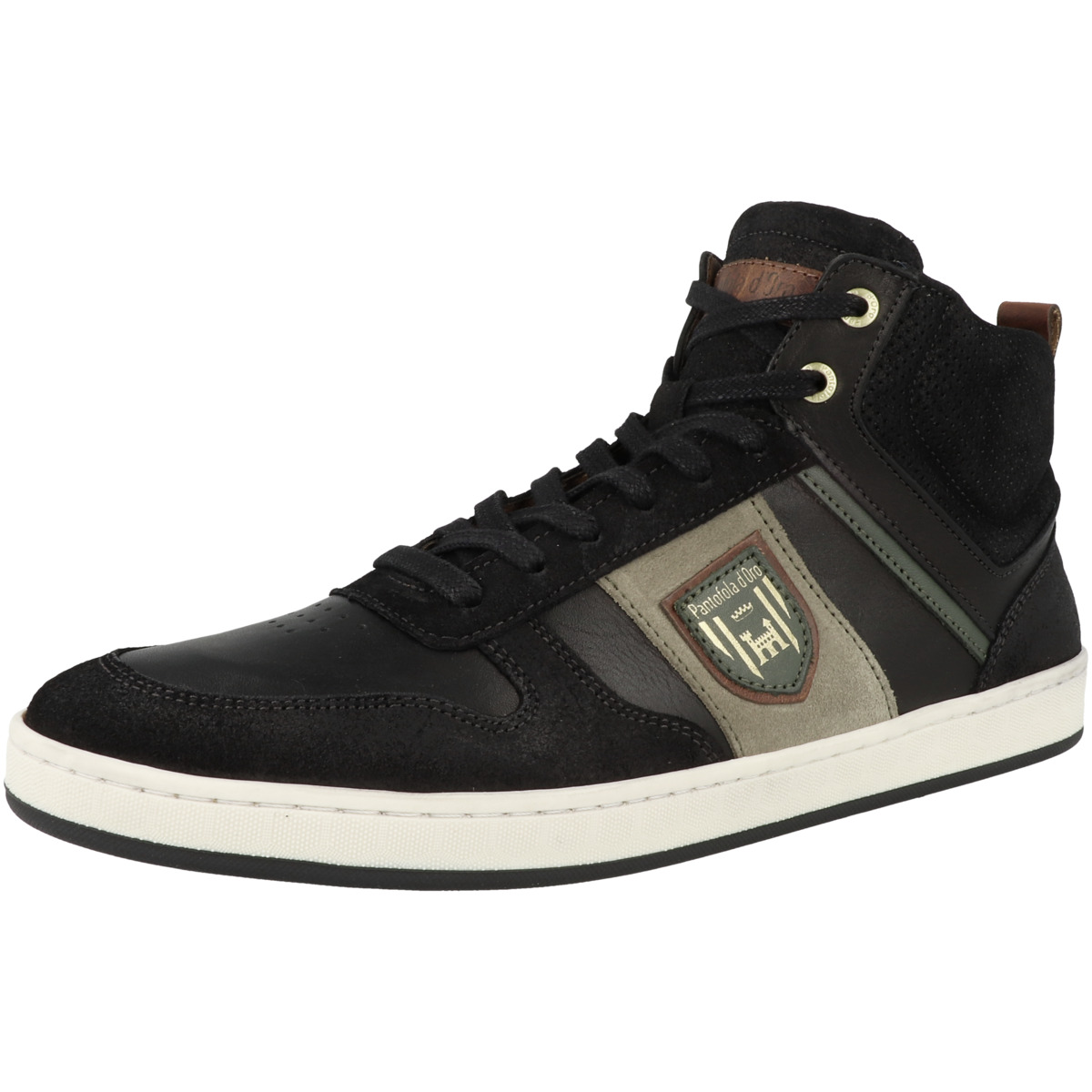 Pantofola d Oro Palermo Uomo Mid Sneaker mid schwarz