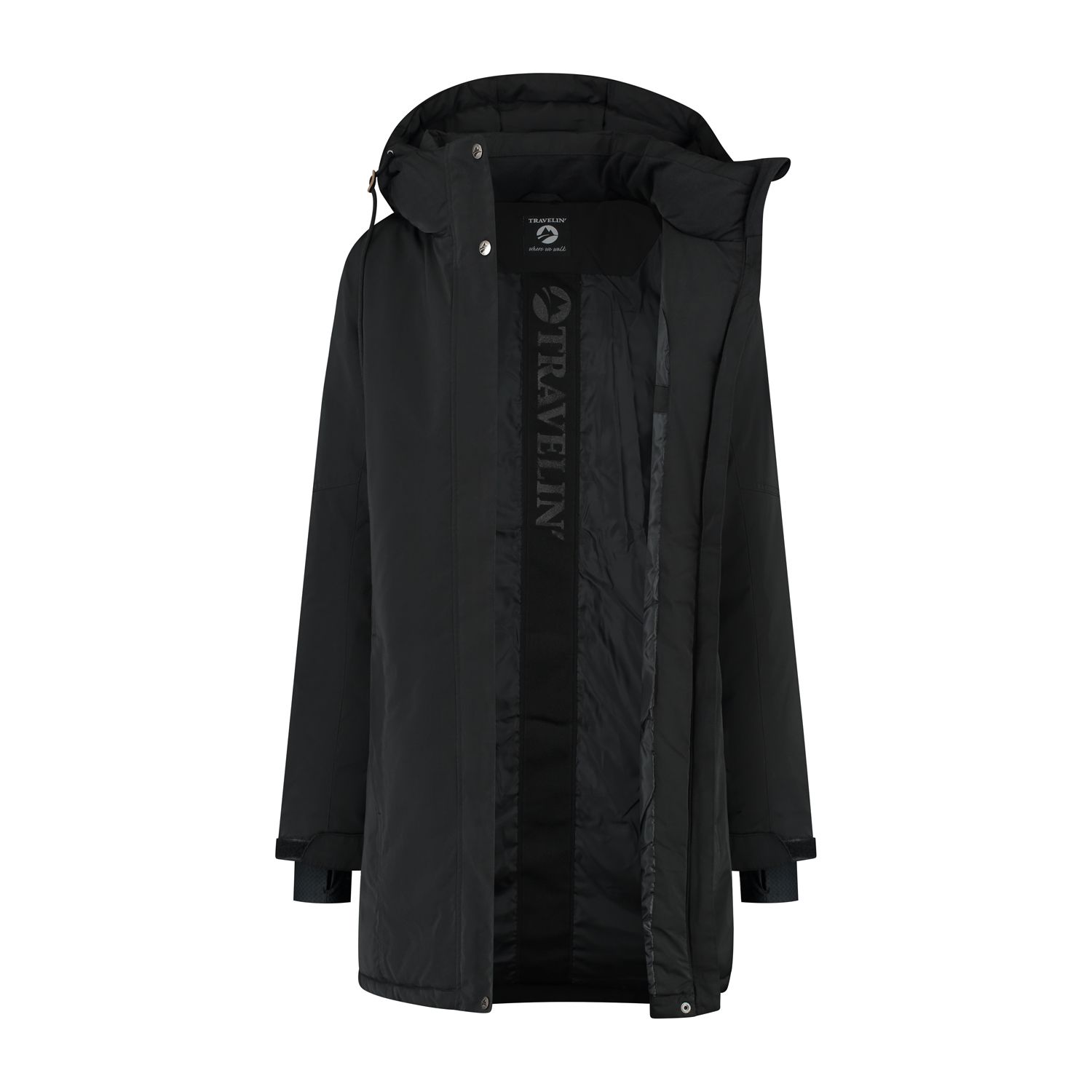 Travelin' Ulla Black Damen Jacke