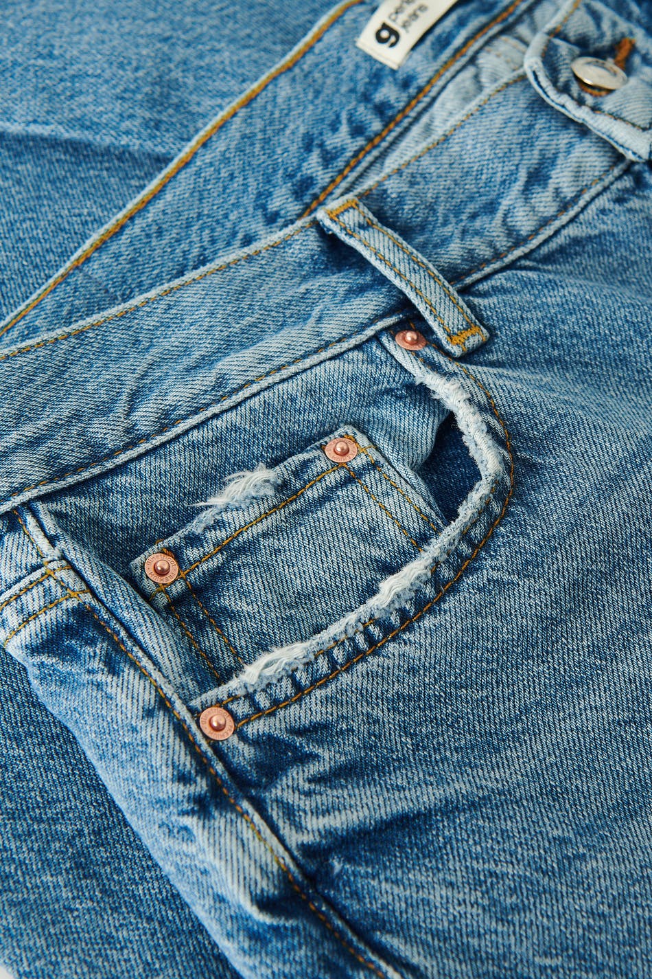 Low straight petite jeans