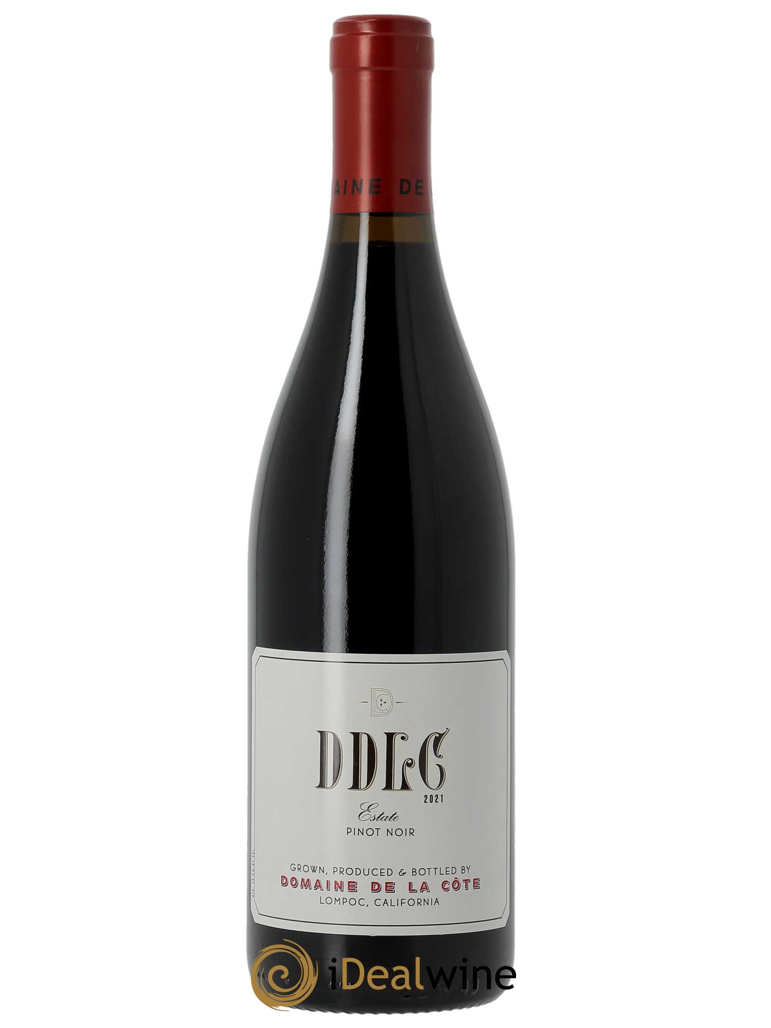Santa Rita Hills Estate Pinot Noir Domaine de la Côte - Rajat Parr  2021 - Lot de 1 Bouteille