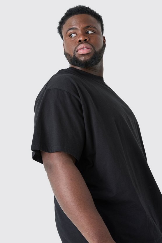 Plus 2er-Pack Oversize T-Shirts
