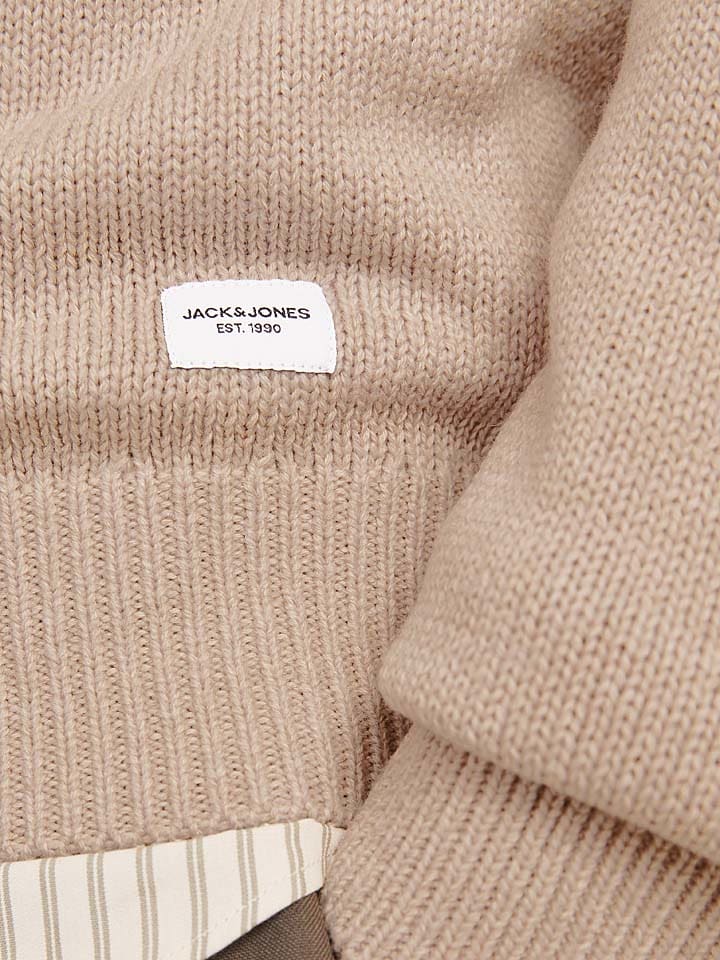 Jack & Jones Pullover in Beige günstig kaufen