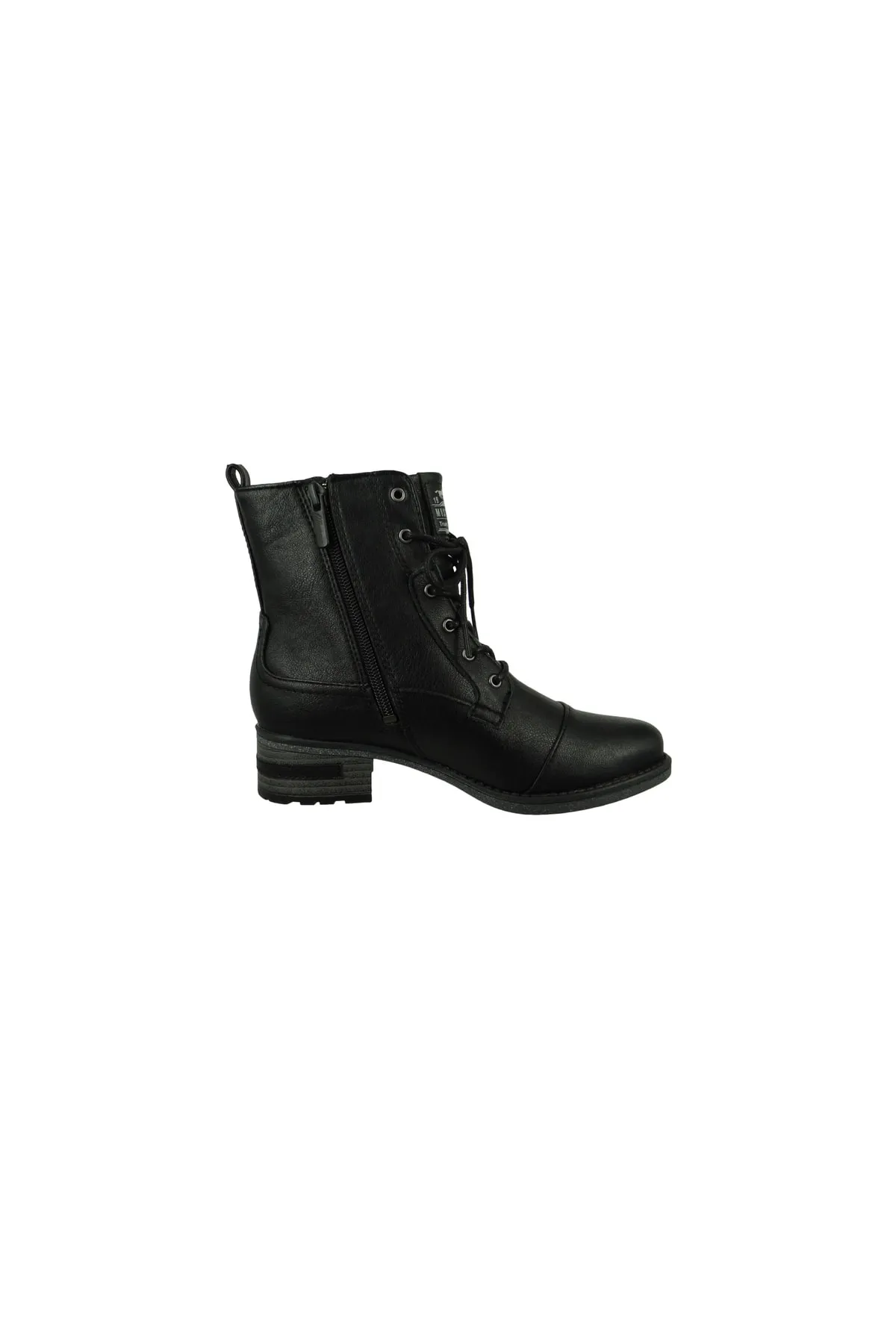 Mustang  Stiefelette - Schwarz - Blockabsatz
