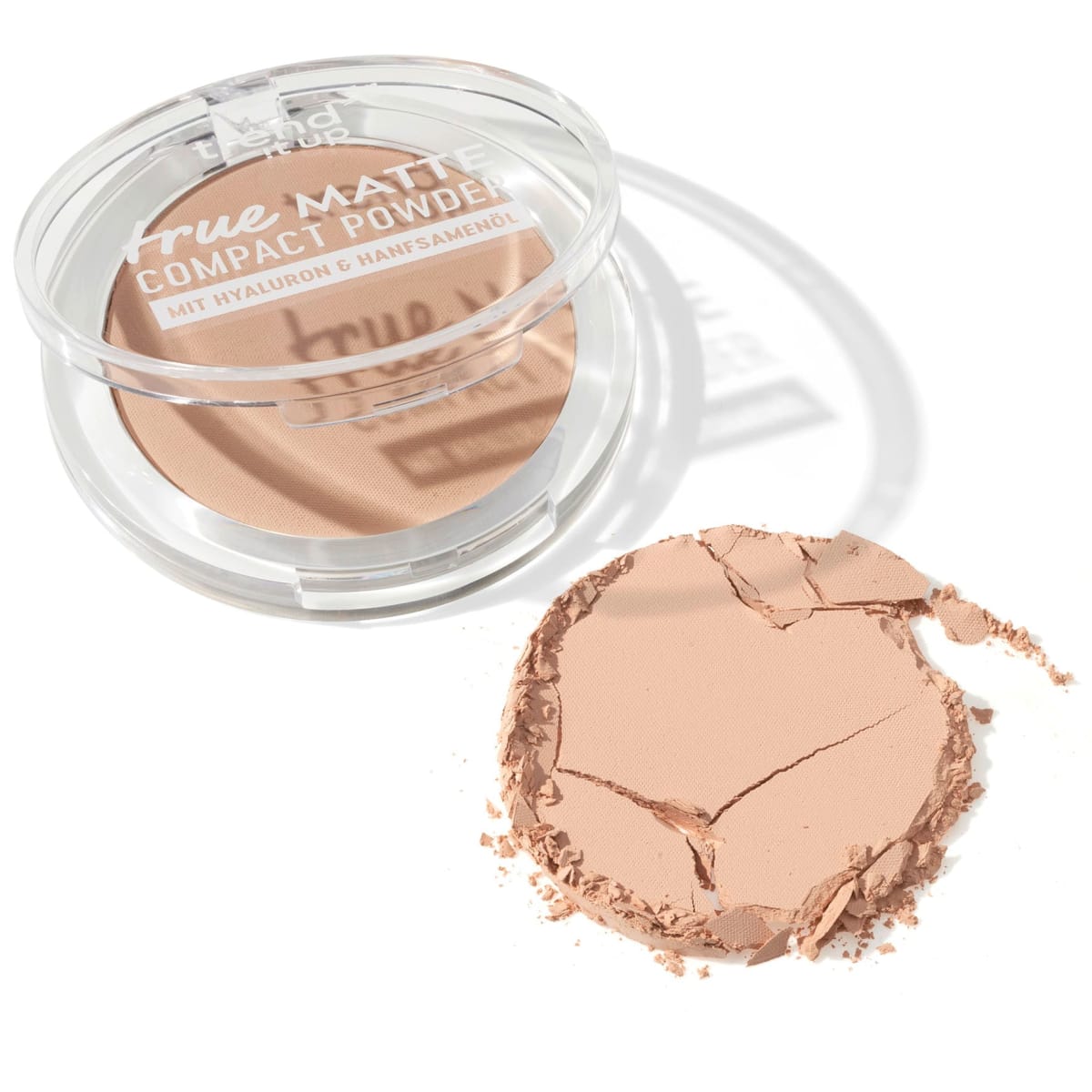 Puder Kompakt True Matte Dunkel Beige 040, 9 g