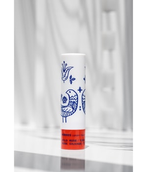 KORRES Wild Rose Lip Balm getönt rot Lippenbalsam-4.5 g