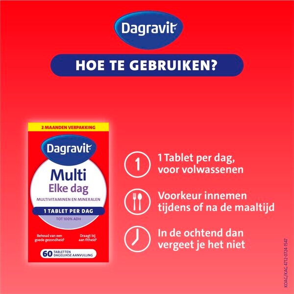 Tablety Dagravit Multi Every Day 60 kusov