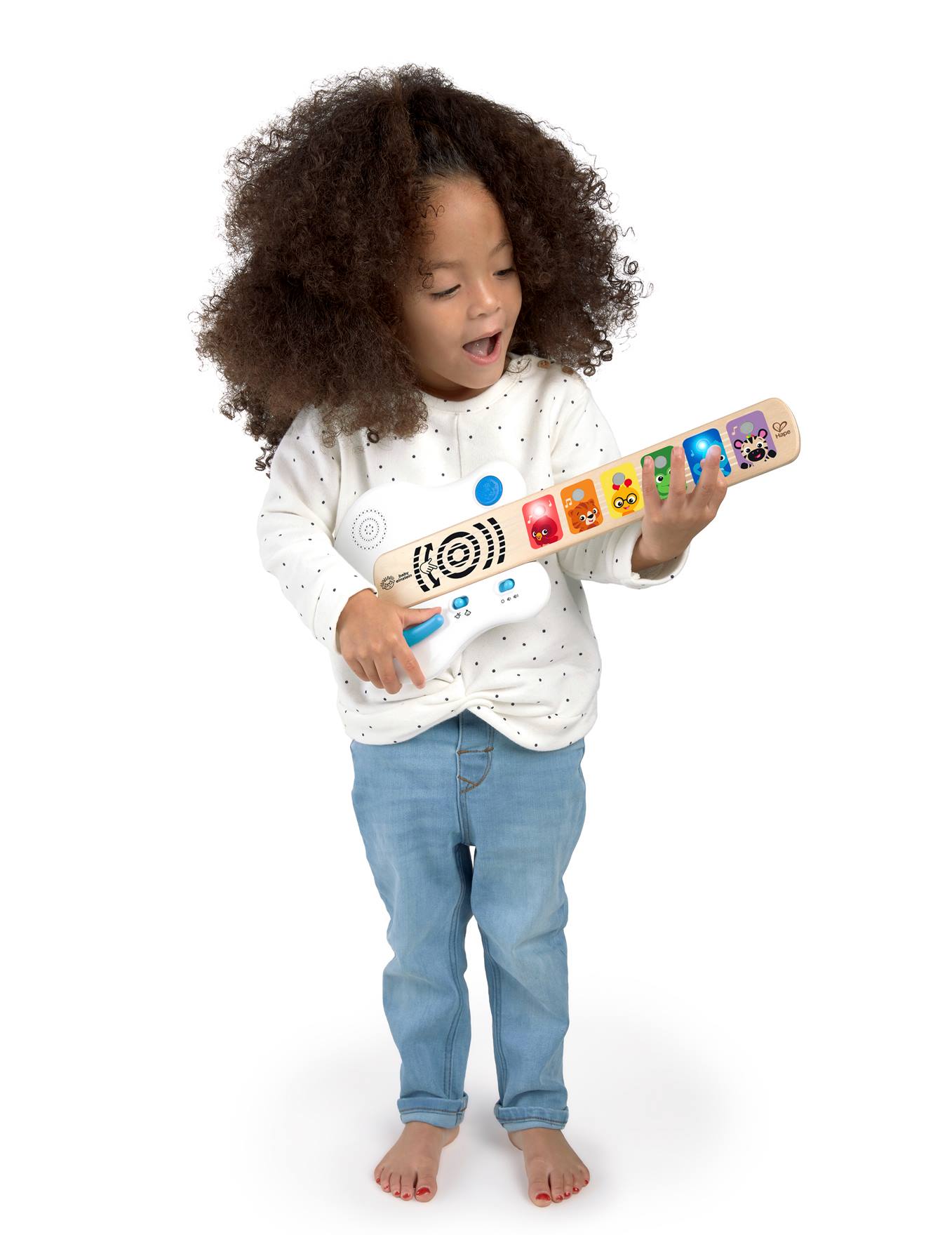 Guitare Magic Touch HAPE blanc