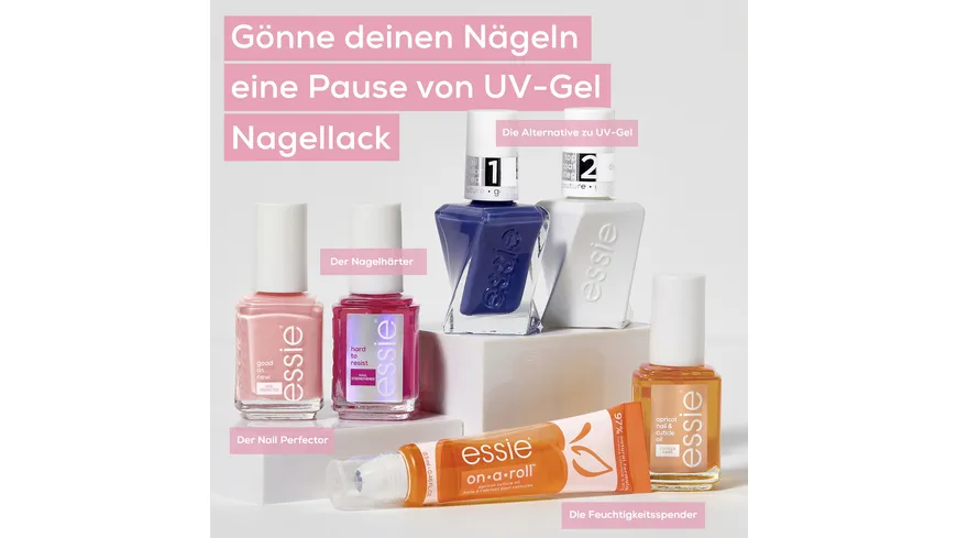 ESSIE Nagelhärter HARD TO RESIST PINK 13.5 ml