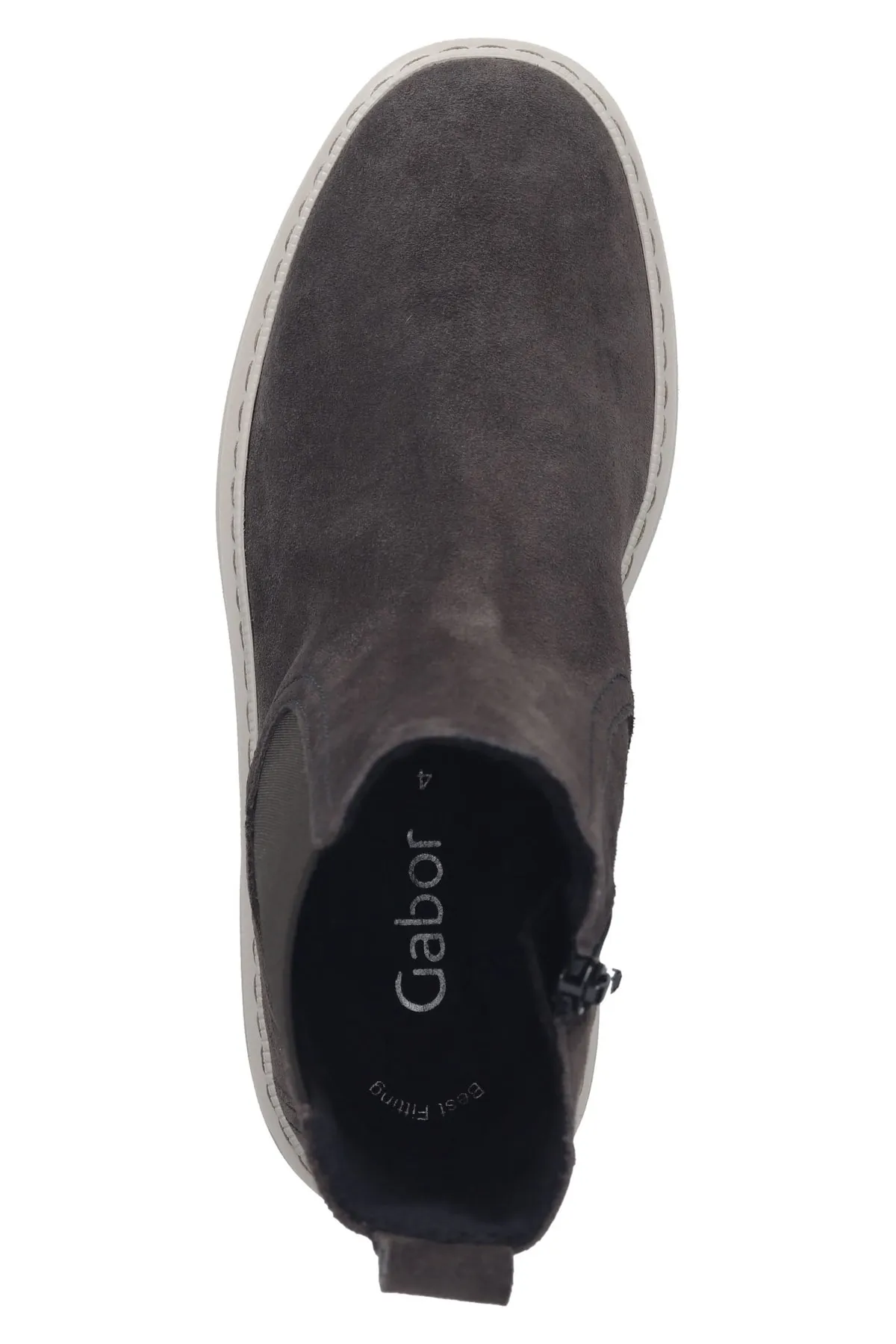 GABOR  Stiefelette - Beige - Blockabsatz
