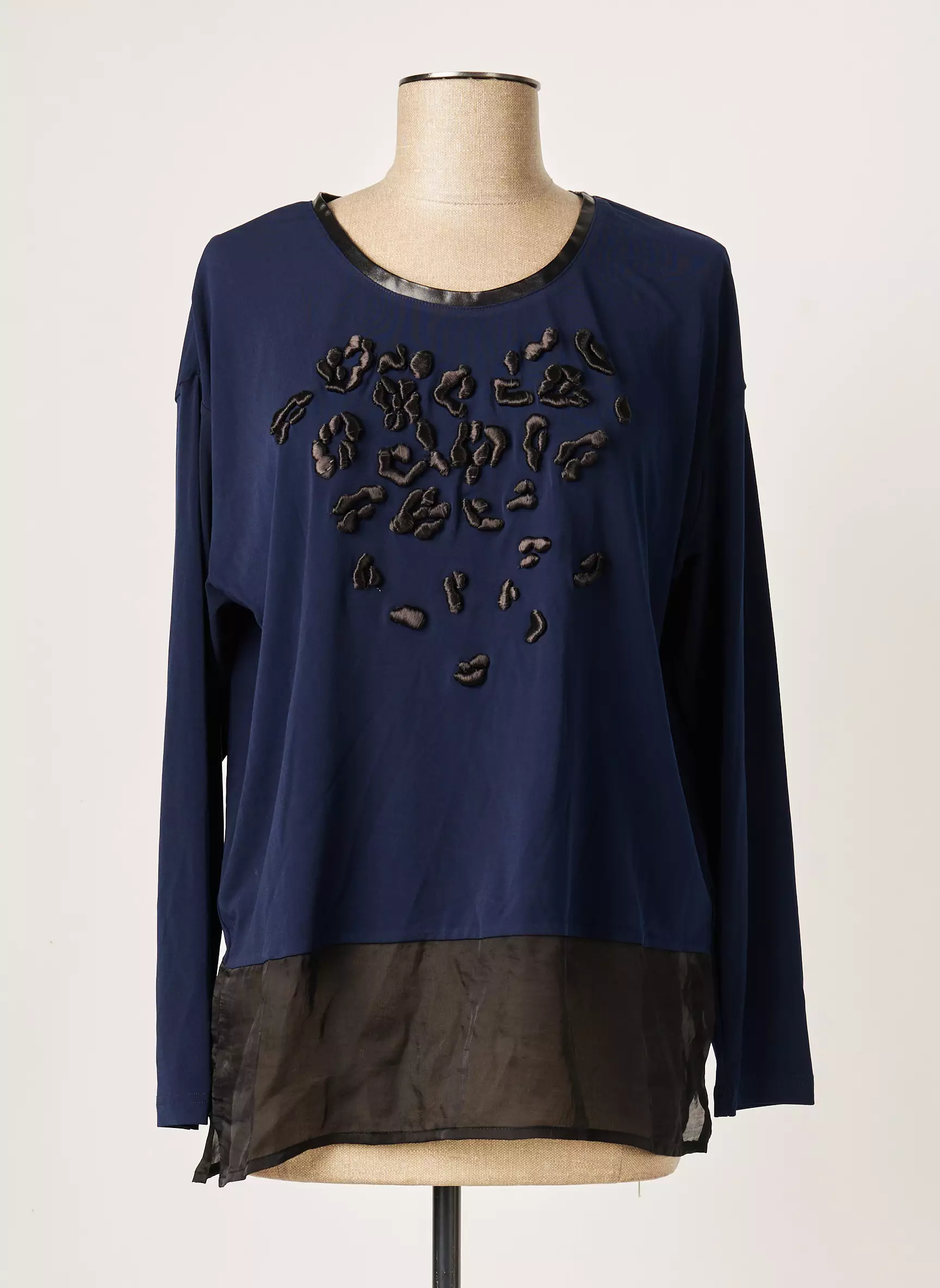 Leslie Tshirts Femme couleur bleu