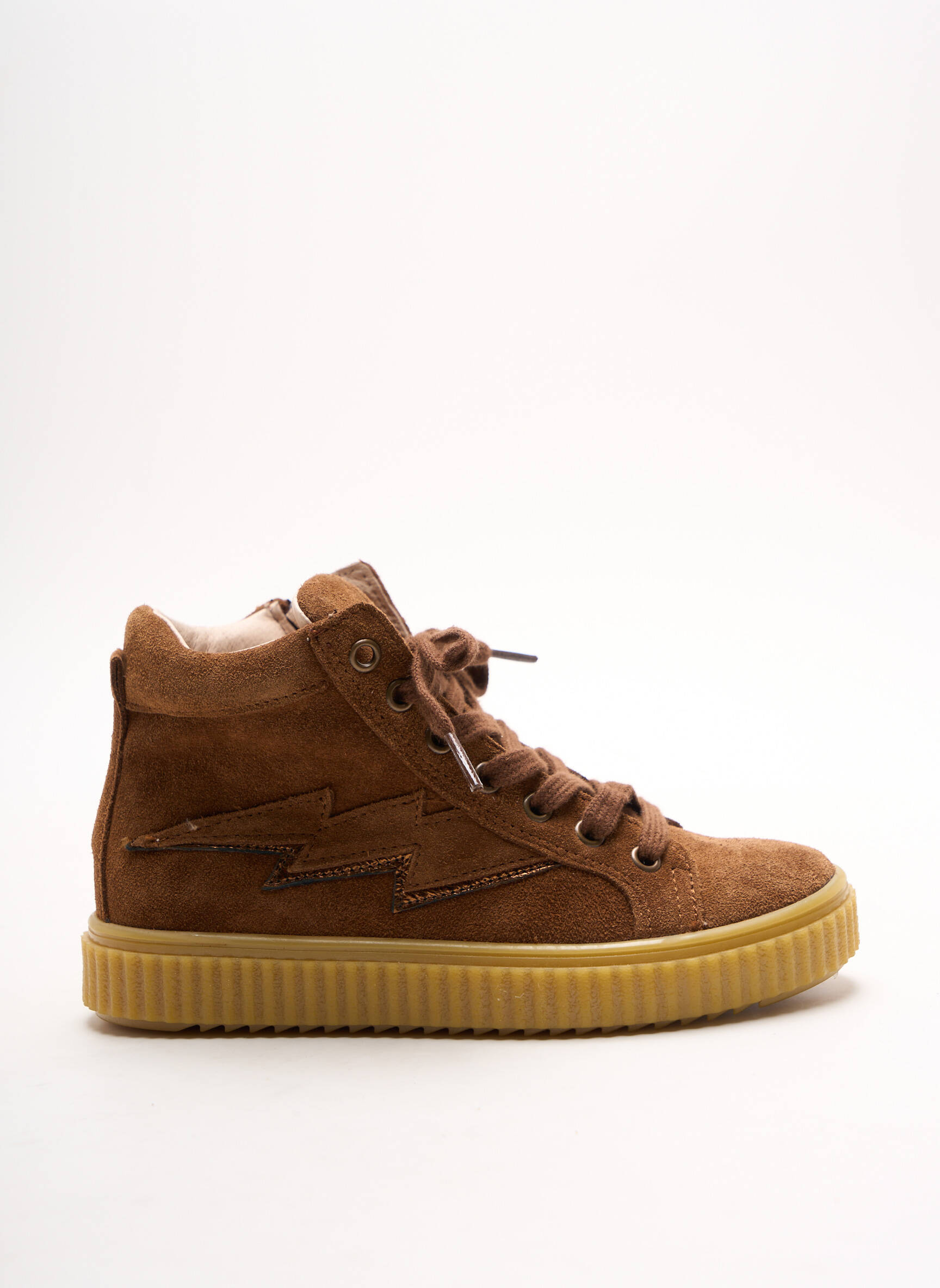 Acebos Baskets Enfant couleur marron
