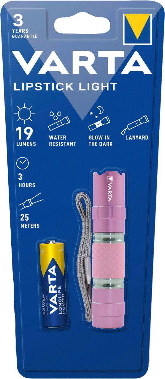 VARTA Taschenlampe Lipstick Light