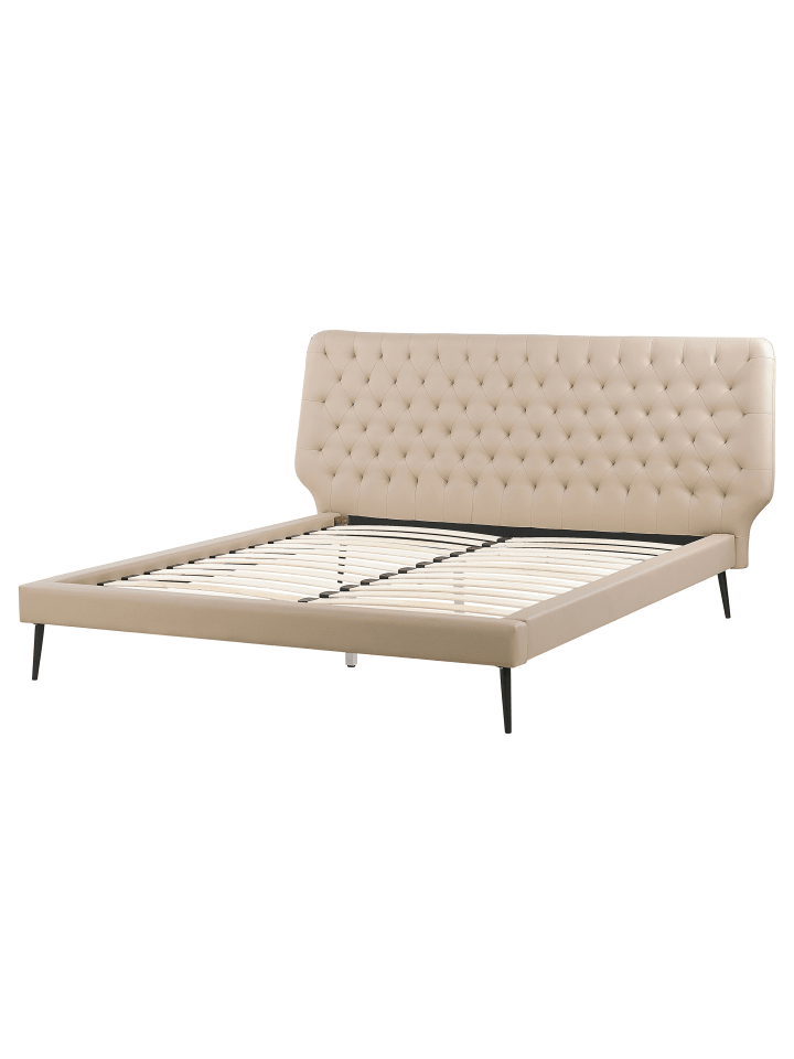 Beliani 4-tlg Schlafzimmer Set ESSONNE in Beige günstig kaufen onesize