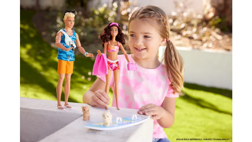 Barbie Surf-Puppe & Accy