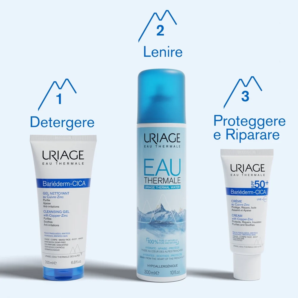 BARIÉDERM-CICA Creme LSF 50+ - Beruhigende Tagescreme, Schutzpflege