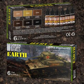 Liquid Pigments Set: Earth