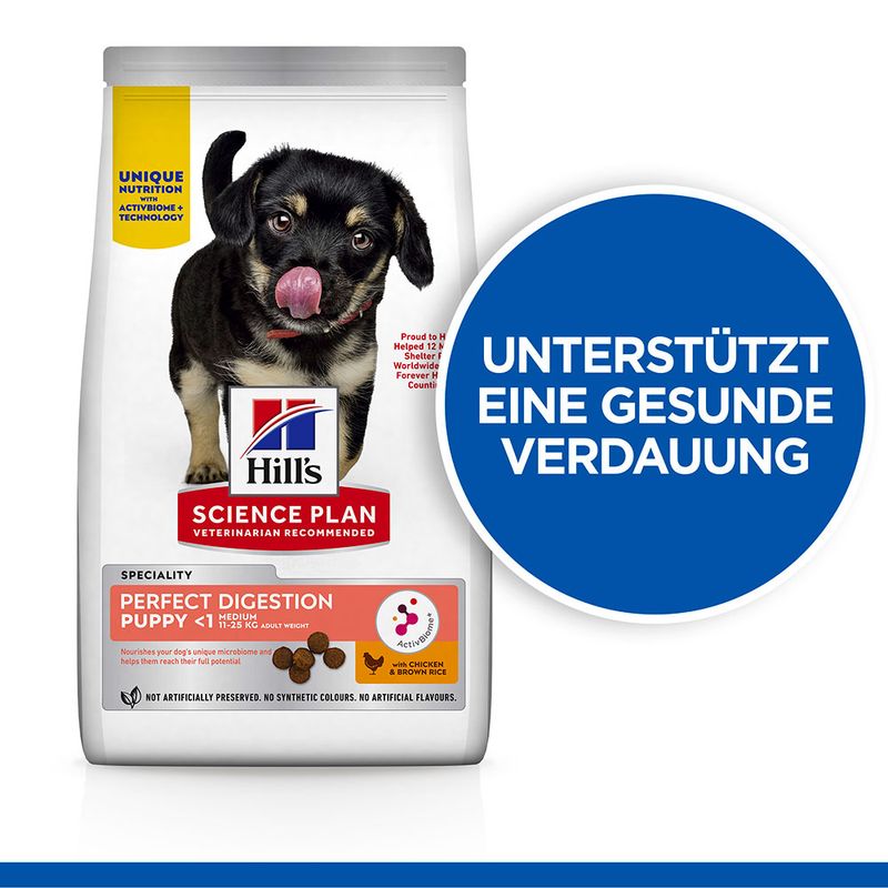 Hill's Science Plan Medium Puppy Perfect Digestion