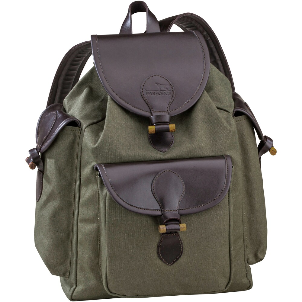 Parforce Rucksack mit Lederapplikationen