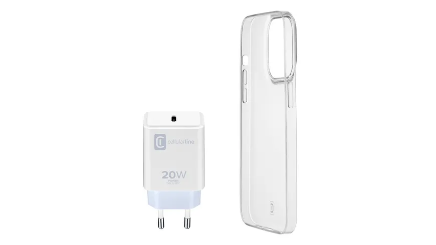 Cellularline Starter Kit für Apple iPhone 14 Pro