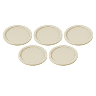 ** % SALE % ** Skill and Squad Marker - 40mm Vanilla White (5)