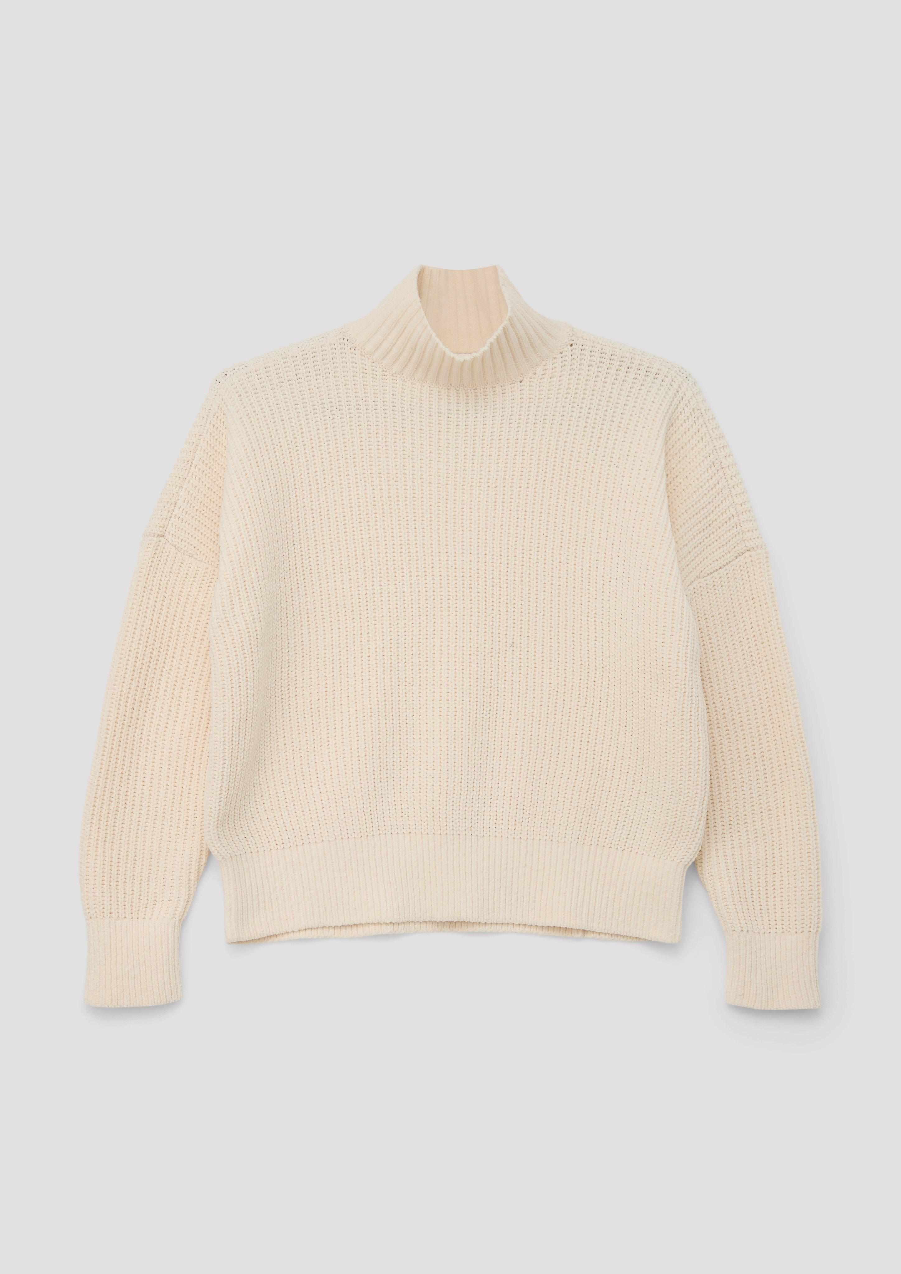 Strickpullover aus Chenille-Garn  2133990-0805
