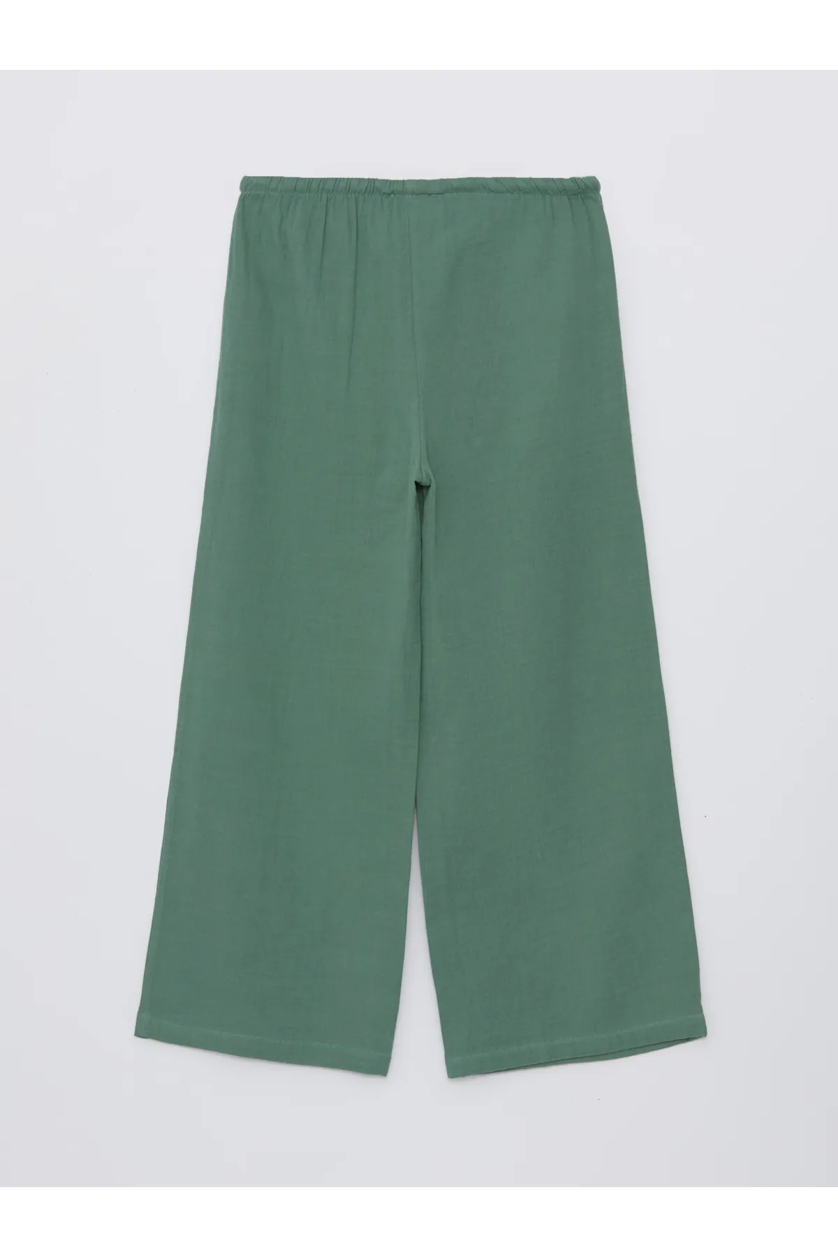 LC Waikiki  Bequem sitzende Musselin-Damenhose mit elastischem Bund